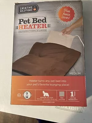 Pet Bed Heater Mat Medium Size 10”x12”. Open Box • $13.95