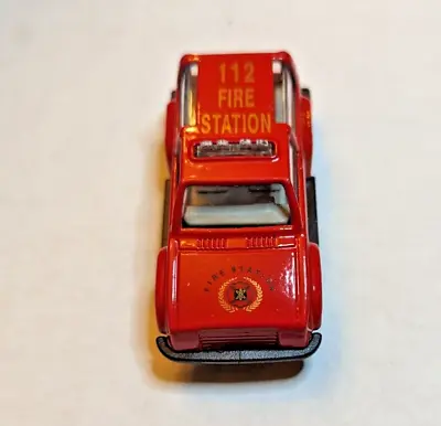 VINTAGE  Fire Vehicle 112 Fire Station • $10.99