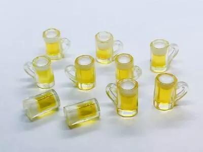 Miniature Beer Mug Set Of 10 Search Re-Ment Dollhouse • $29