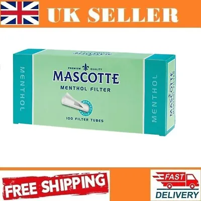 £7.49 • Buy 2000 Mascotte GREEN Menthol Filter Cigarette Empty Tubes BEST PRODUCT Tobacco