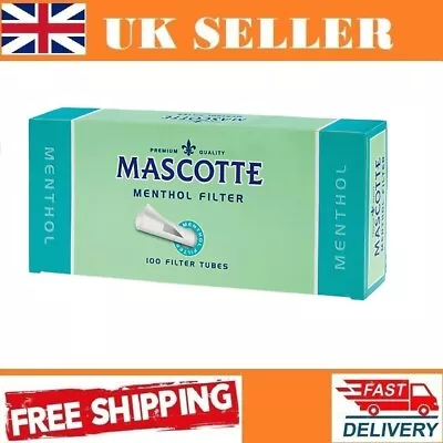 £7.49 • Buy 2000 Mascotte GREEN Menthol Filter Cigarette Empty Tubes BEST PRODUCT Tobacco