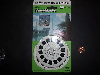 Vintage View-Master Walt Disney World Tomorrowland Discs Sealed • $14