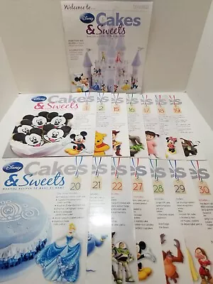 Disney Cakes And Sweets Magazine Lot Of  14 Magical Recipes To Make At Home • $34.99