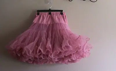 Pink Square Dance Petticoat Crinoline  23  Length • $25.99