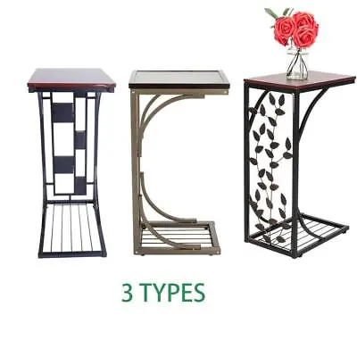 High Quality C-Shape Side Table Coffee Snack For Living Room End Table 4 Types • $24.89