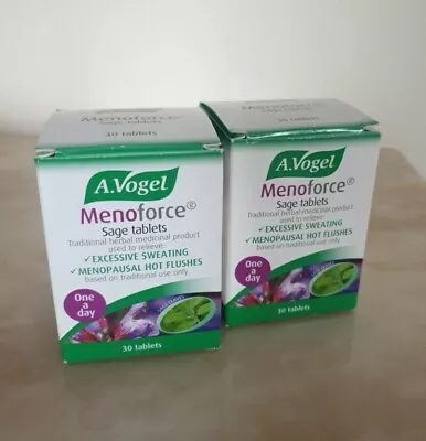 Menoforce Sage Tablets 2 Boxes • £19.99