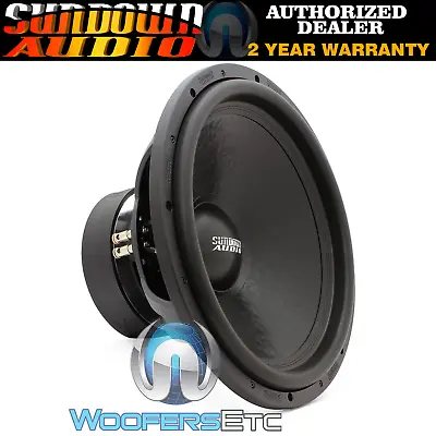 Sundown Audio U-18 D2 18  Sub 1500w Rms Dual 2-ohm Subwoofer Bass Speaker New • $399.99
