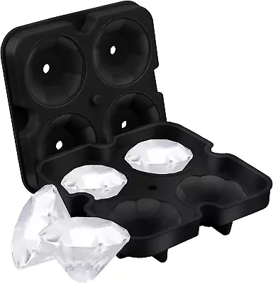 Ice Molds - Silicone Ice Cube Tray With Lid - Fill And Release Ice Maker - Cute  • $10.59