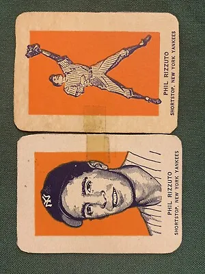 $25 • Buy (20% PRICE DROP!) 1952 Wheaties Phil Rizzuto Action AND Portrait New York Yankee