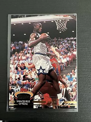 Shaquille O’Neal 92-93 Topps Stadium Club #247 Rookie Card RC • $3