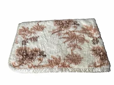 Woolmark Pure Merino Wool Floral Blanket 137x194cm • £39.99