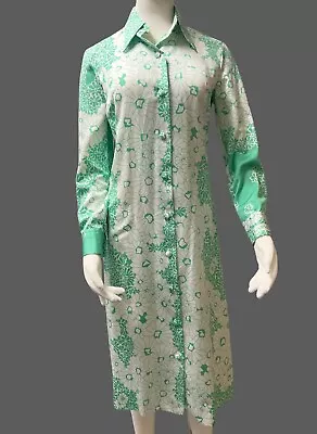 Lanvin 1960s/70s Vintage Shirt Dress • $85