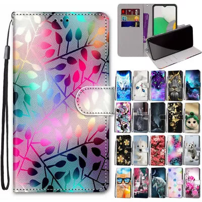 Flip Leather Phone Case For Samsung Galaxy A12 A32 A52 A72 Xcover 5 Stand Cover • £6.19