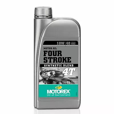Motorex 10W40 Synthetic Engine Oil 1L For Sinnis Cafe 125 13-16 • £10.99