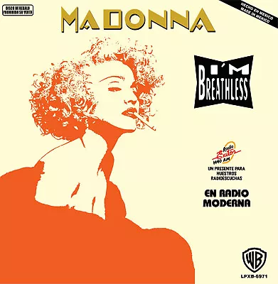 Madonna  Im Breathlees  Lp Nice Ps Mexico Vg+ Mexican Promo • $49.99