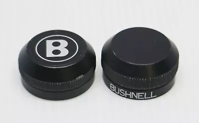 Bushnell Sportview Black Matte Scope Windage & Elevation Turret Caps 23x13x12mm • $18.28