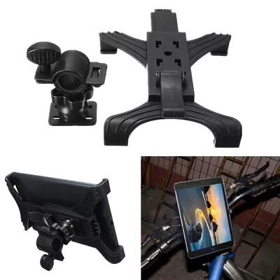 Tablet IPad Handlebar Mount Stand Holder Clip For Universal Bicycle Bike Bracket • $15.10