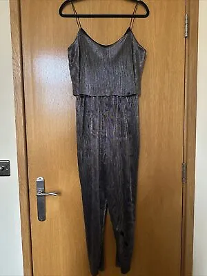 £7.50 • Buy Atmosphere Silver Jumpsuit, Size 14