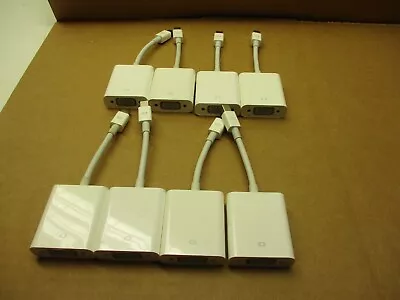 Lot Of 8  Apple A1307 Mini DisplayPort To VGA Adapter • $16