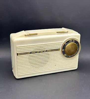 1950’s EXCEL T-210 Vintage Four Tube Portable Radio - Japan • $19.95