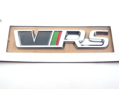 New Genuine OEM Skoda RS Rear Tailgate Emblem Badge 5J6853687AD • $15.90