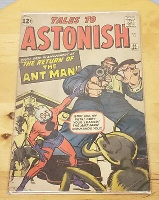$550 • Buy Tales To Astonish #35 - First Ant Man