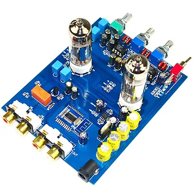 6J5 Tube Amplifier Bluetooth 4.2 Audio Stereo Tone Control Board HiFi • $30.07