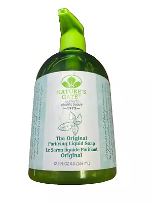 Nature's Gate The Original Purifying Liquid Soap 12.5 Oz Vegan /Gluten Free/Safe • $6