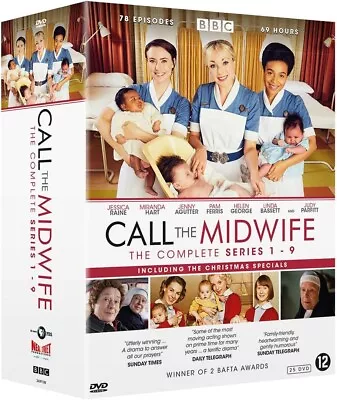 CALL THE MIDWIFE COMPLETE SERIES 1-9 DVD Season 1 2 3 4 5 6 7 8 9 UK Compatible • £129.99