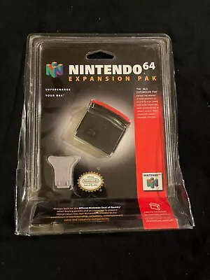 Nintendo 64 RAM Expansion Pak - Blister Pack - NEW - SEALED • $187.74