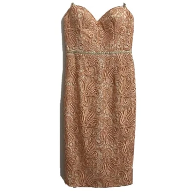 Elle Zeitone Peach Dress • $15