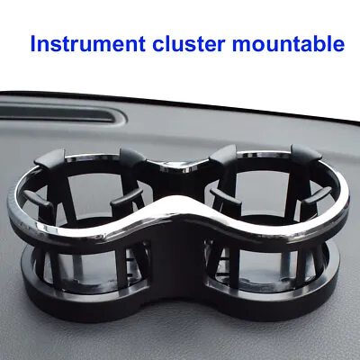 $14.99 • Buy Car Seat Cup 2 Holder Drink Beverage Coffee Truck Bottle Mount Universal Auto 