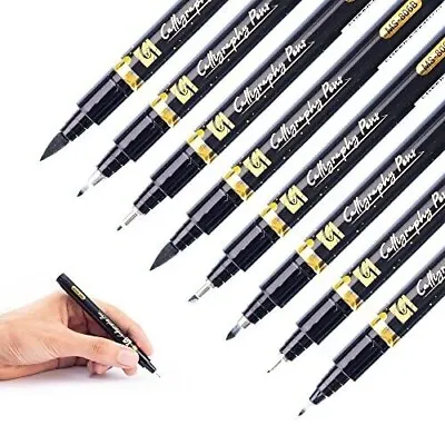 Calligraphy Pens - 8 Pack Calligraphy Set For Beginners Caligraphy Set 7 • £8.74