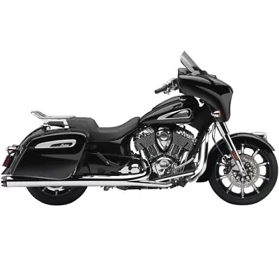 Cobra Chrome 4in Dual Cut Neighbor Hater Muffler Roadmaster Limited 21 • $734.95