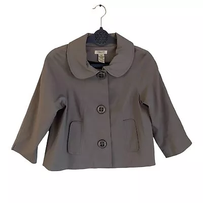 Vertigo Paris Women Size XS Gray Button 3 Button Lined Collar Cut #900972 Blazer • $45.89