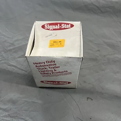 Signal Stat Vintage Red Tail Lights Pair Turn Stop Lamps 540 • $18.99