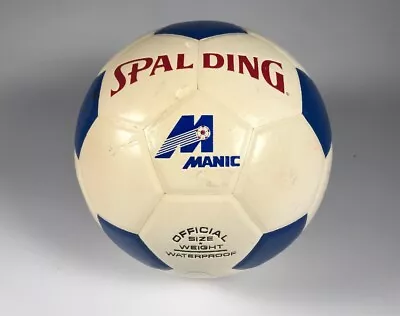 Vintage 1983 Montreal Manic NASL Team Signed Spalding Soccer Ball 11 Signatures • $1999.99