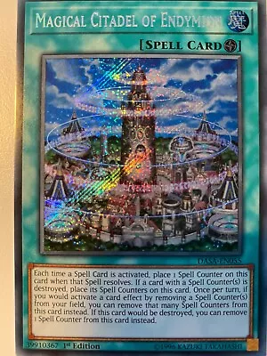 Yugioh Magical Citadel Of Endymion DASA-EN055 Secret Rare Mint Condition1st  X3 • $3.02