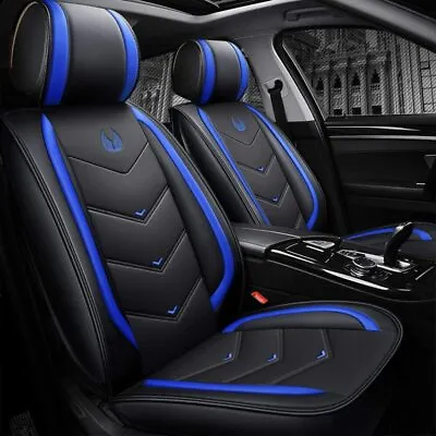 Car Seat Cover Full Set Of Universal Seat Cushion Faux Leather For Mazda   • $154