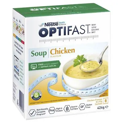£78.98 • Buy 4 X Optifast VLCD Weight Loss Diet Chicken Soup 8s 