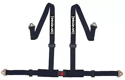 NEW Securon 655/Black 4 Point Racing Rally Race Harness With Snap Hooks • £51.95