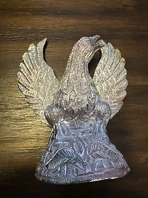 Ornate Vintage Metallic Eagle With Spread Wings (heavy) Unknown Origins • $9