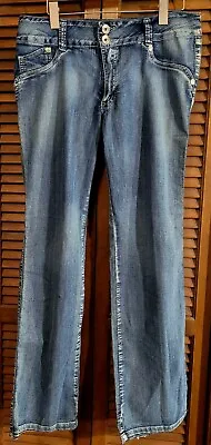 VEROX Women's Denim Columbianos Distressed Jeans Size 14 • $44.99