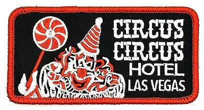 Circus Circus Clown Hotel Casino Las Vegas Nevada Retro Vintage Iron On Patch • $5.60