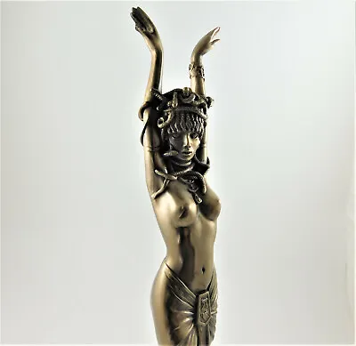 Medusa Erotic Deco Dancer Figurine Nude Female Statue Naked Ornament Sculpture  • £24.99