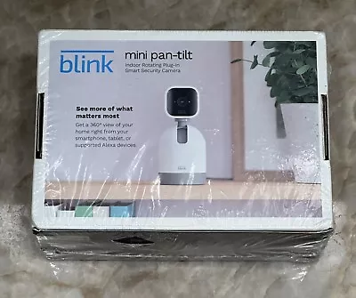 NEW AND SEALED Blink - Mini Pan-Tilt Indoor Wired 1080P Security Camera - White • $32.99