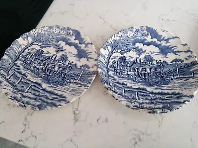 Myott Royal Mail Staffordshire Ware PAIR OF Saucers • £3.99