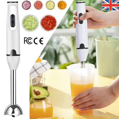 Hand Blender Electric Stick Blender Curry Puree Food Mixer And Liquidiser 400W • £11.49