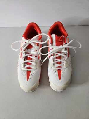 $39.95 • Buy Adidas Sneakers Shoes Womens Size 8 White Tennis Training Ortholite Lace Up