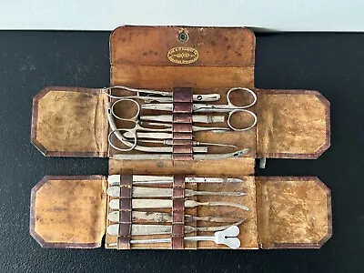Antique Vintage - Funeral Home Embalming Mortician Tools - G.F. HARVEY NEW YORK • $147.50